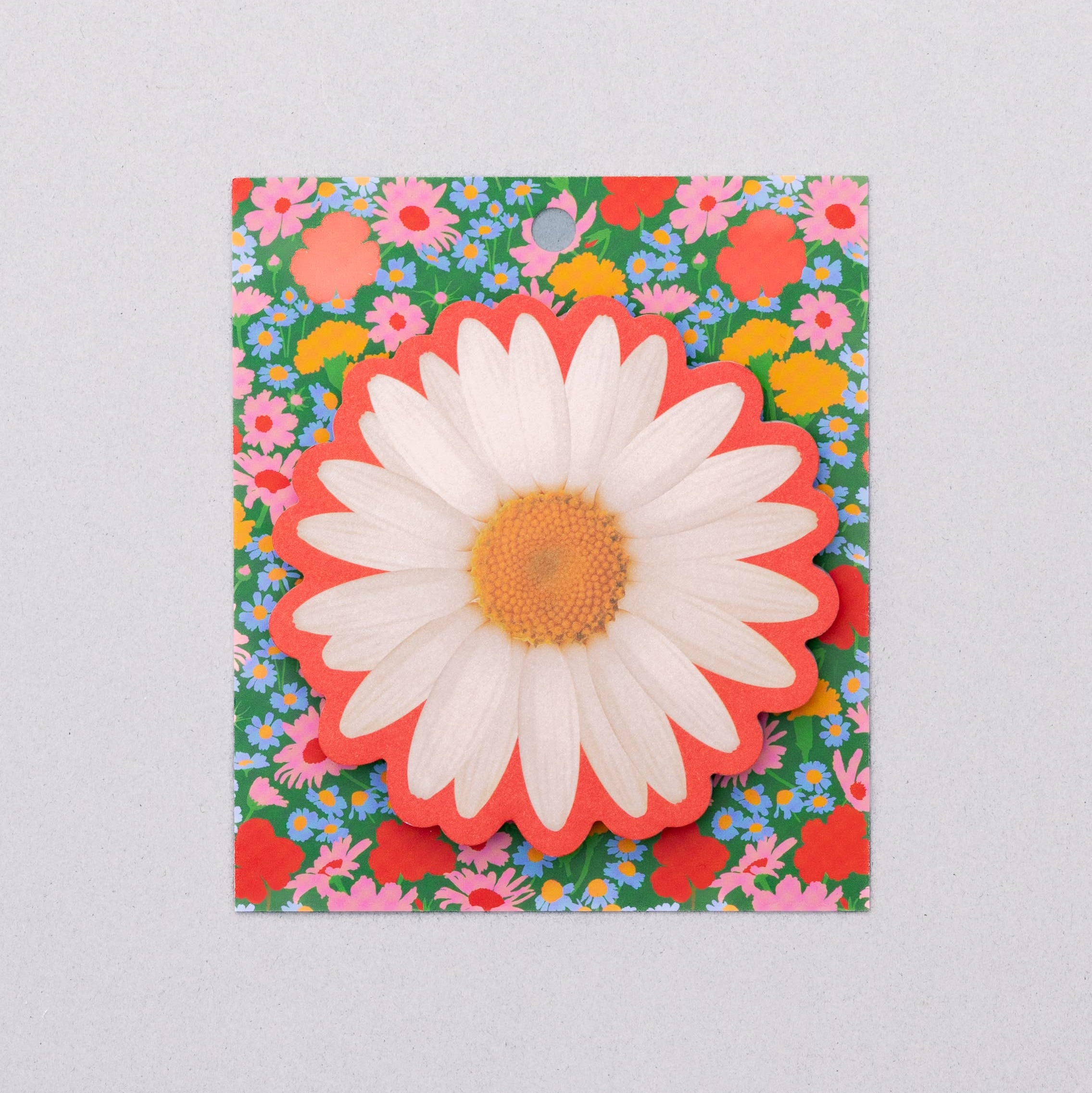 Novelty Sticky Notepad - Flower