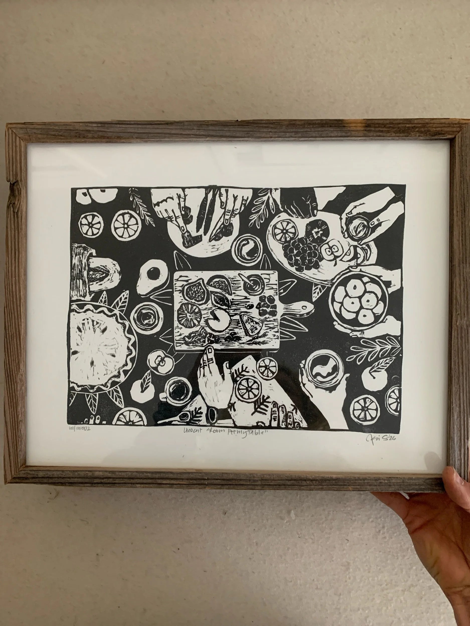 Room At My Table Print