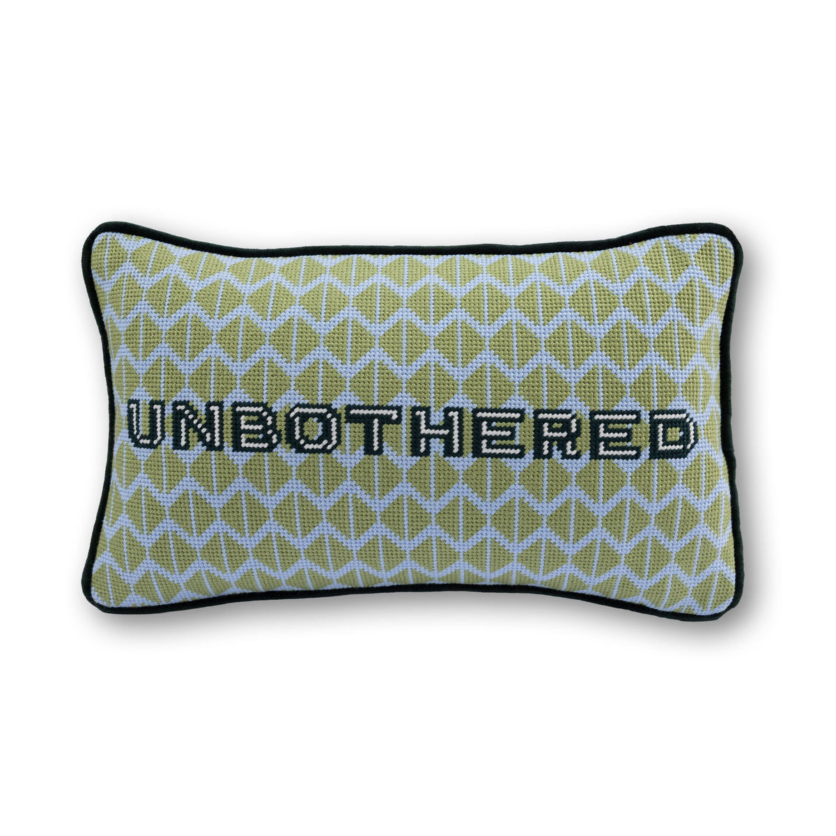 Unbothered Needlepoint Pillow