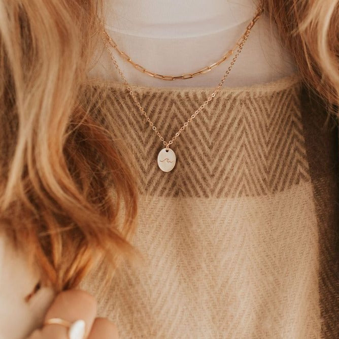 Madeline Paperclip Necklace