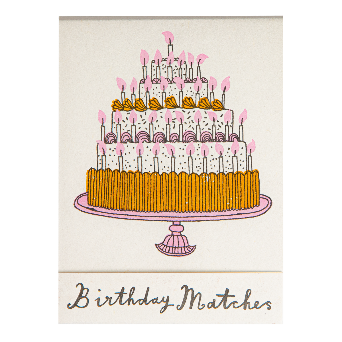 Birthday Cake Matchbook