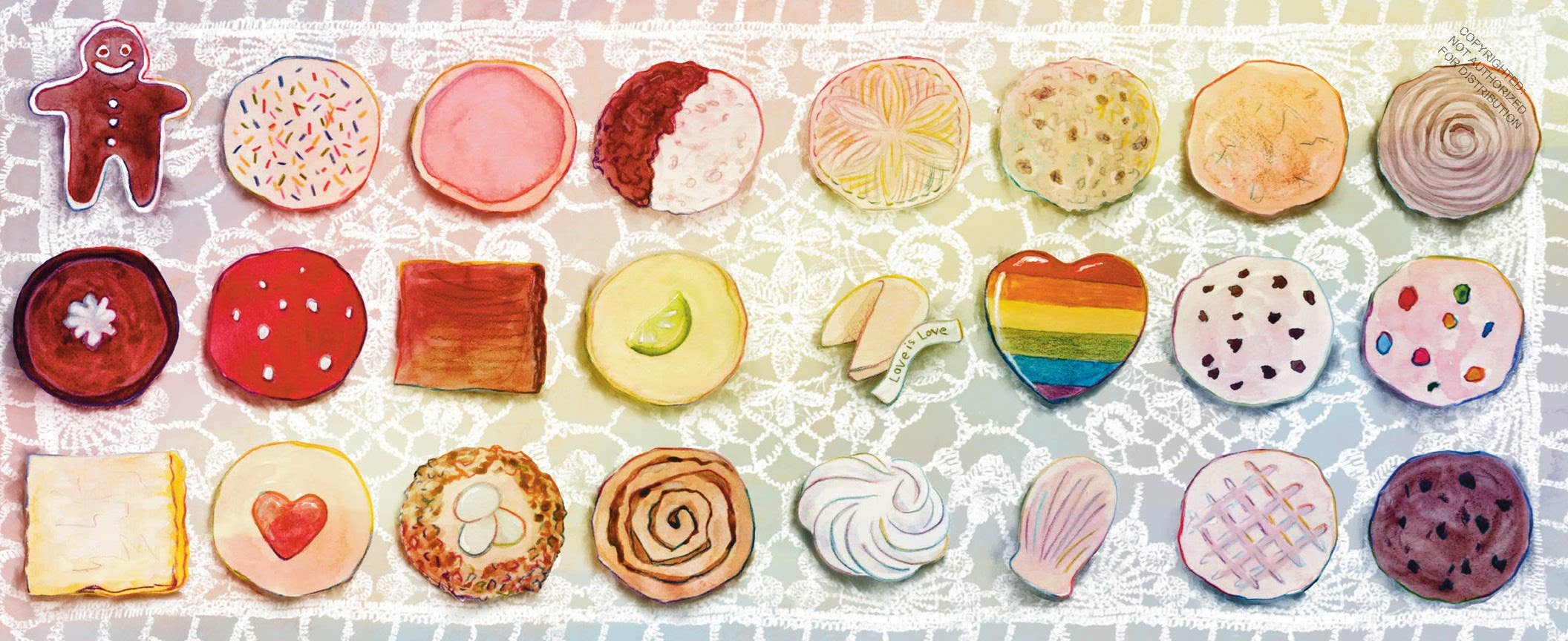 Rainbow Cookies
