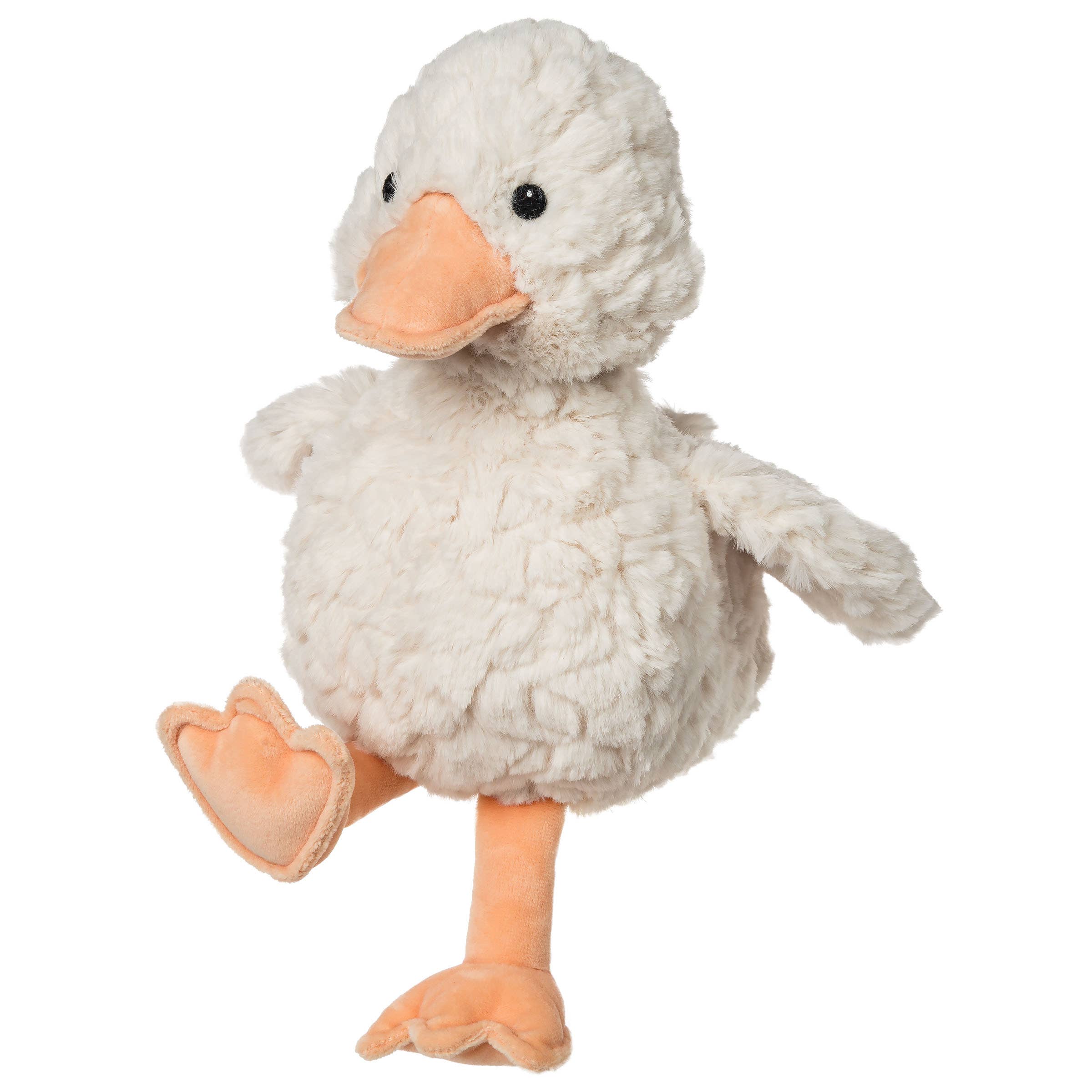 he Putty collection is made of luxurious textured fabrics that appeal to modern moms. Kids love the softness and the elegant, classic designs have staying power. Weighted bums and feet add to floppiness.
Care for by washing in cold water on gentle cycle, air dry; soft toy made to strict quality standards to meet or exceed US Safety requirements.