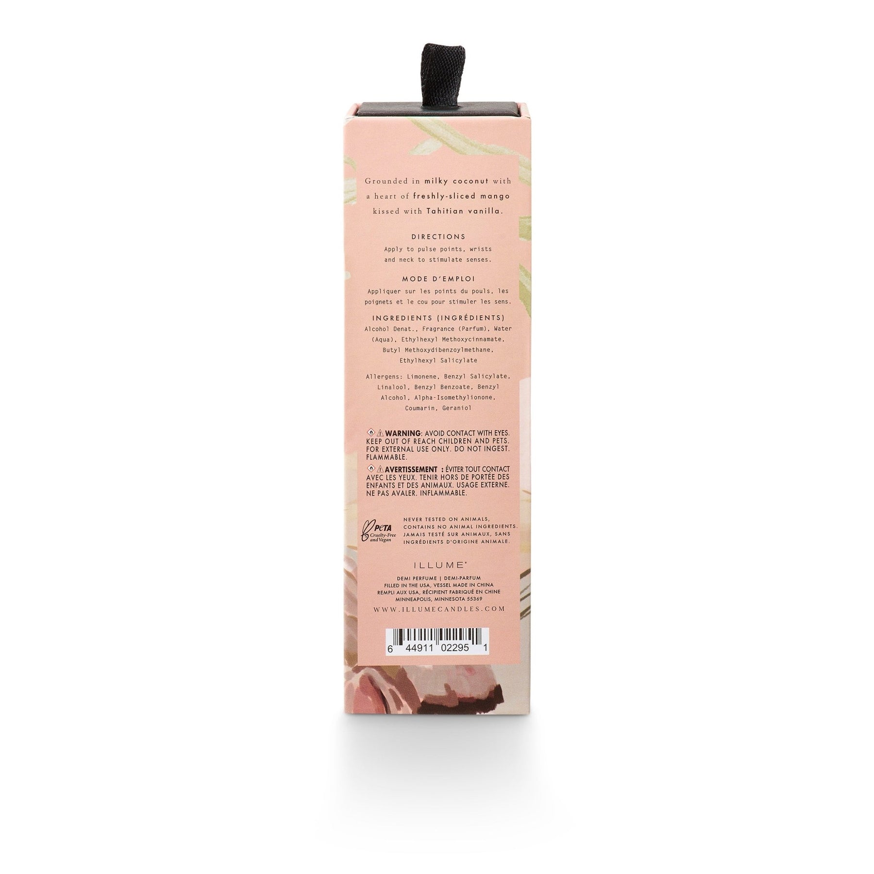 Perfume Spray Fragrance
Grounded in milky coconut, with a hearty of freshly sliced mango, and kissed with Tahitian vanilla.