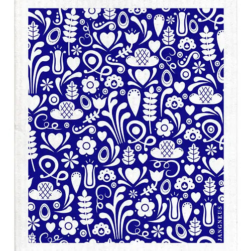 Blue Dala Swedish Dishcloth