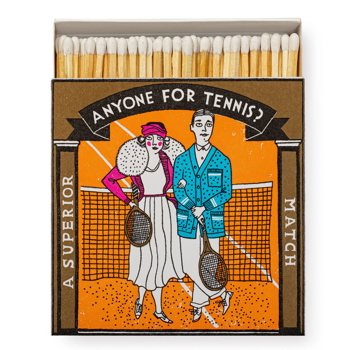 Anyone for Tennis Square - Safety Matches