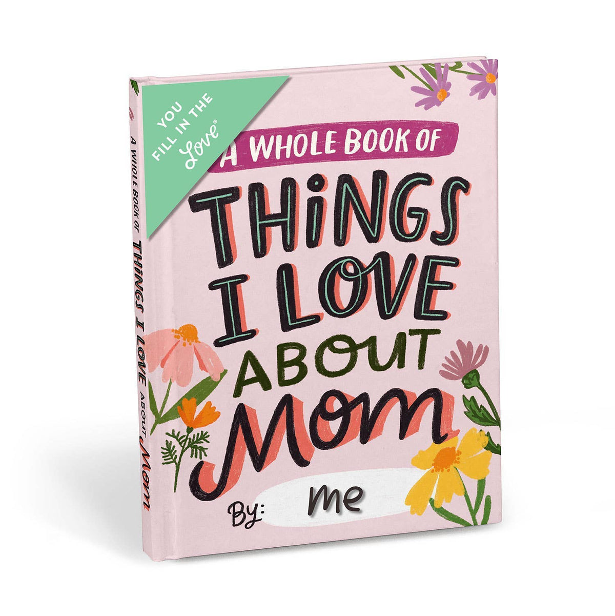This little book is a secret weapon of love. Just fill in the blanks, and it transforms into the only book of its kind in the universe: a personalized, meaningful gift for your mom that will possibly make her cry—but in a really good way. How easy and perfect is that?
Details:
Fill-in-the-blank book measures 4.1" x 5.4"
Hardcover, 64 pages with 30 fill-in prompts
Acetate book jacket