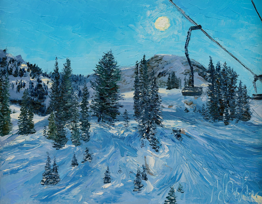 Alta Ski Resort Print