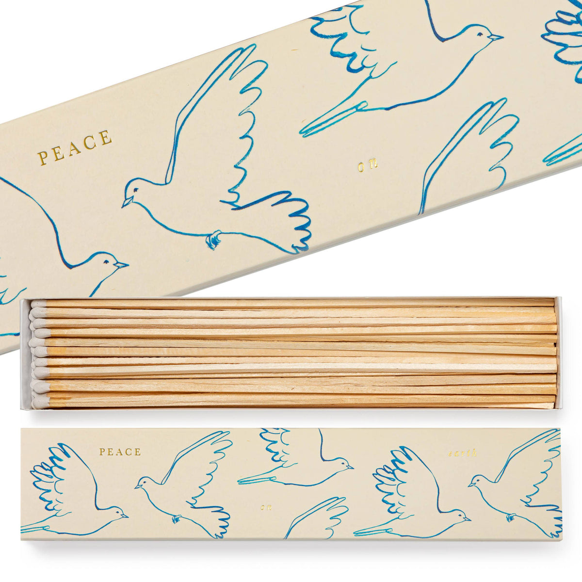 Peace Christmas Long Safety Matches