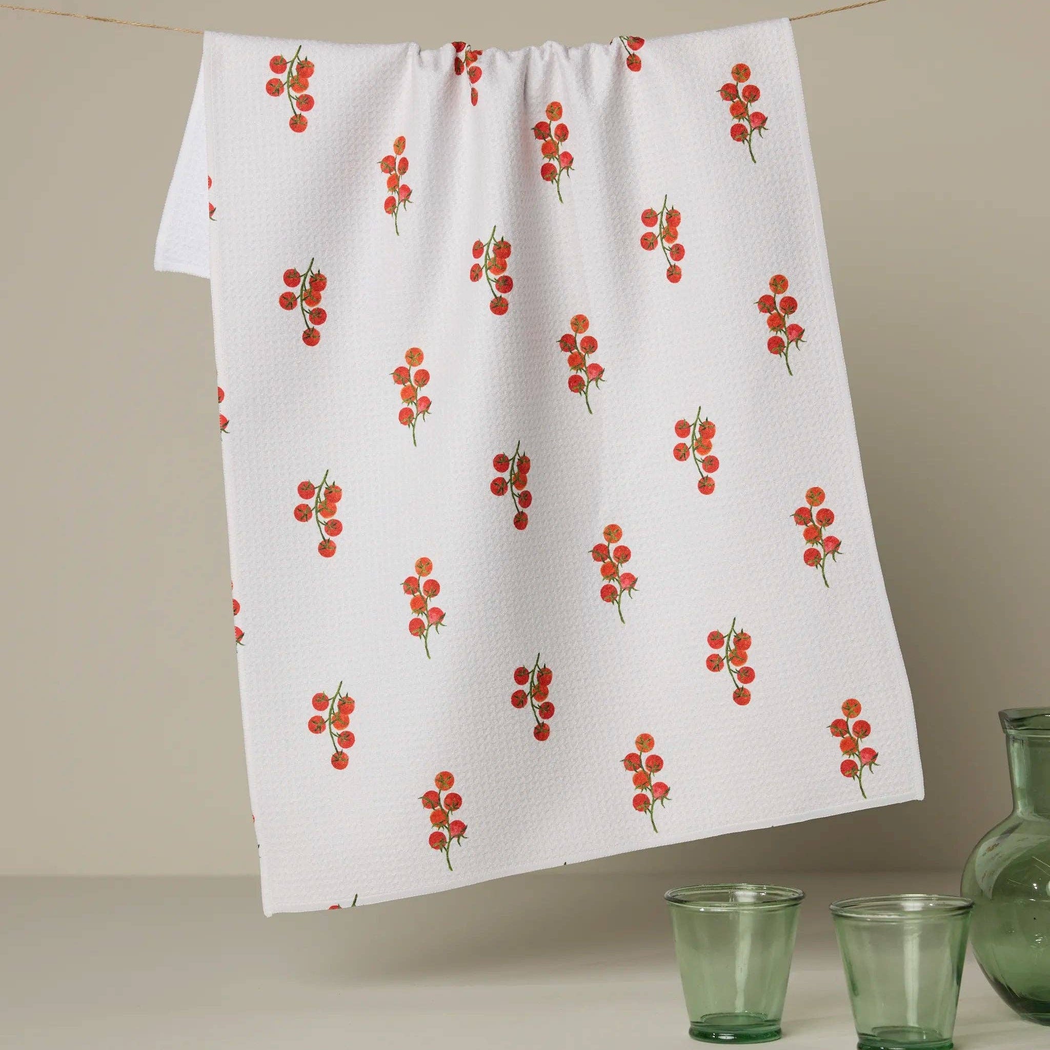 Ripe and Ready Scattered Tea Towel