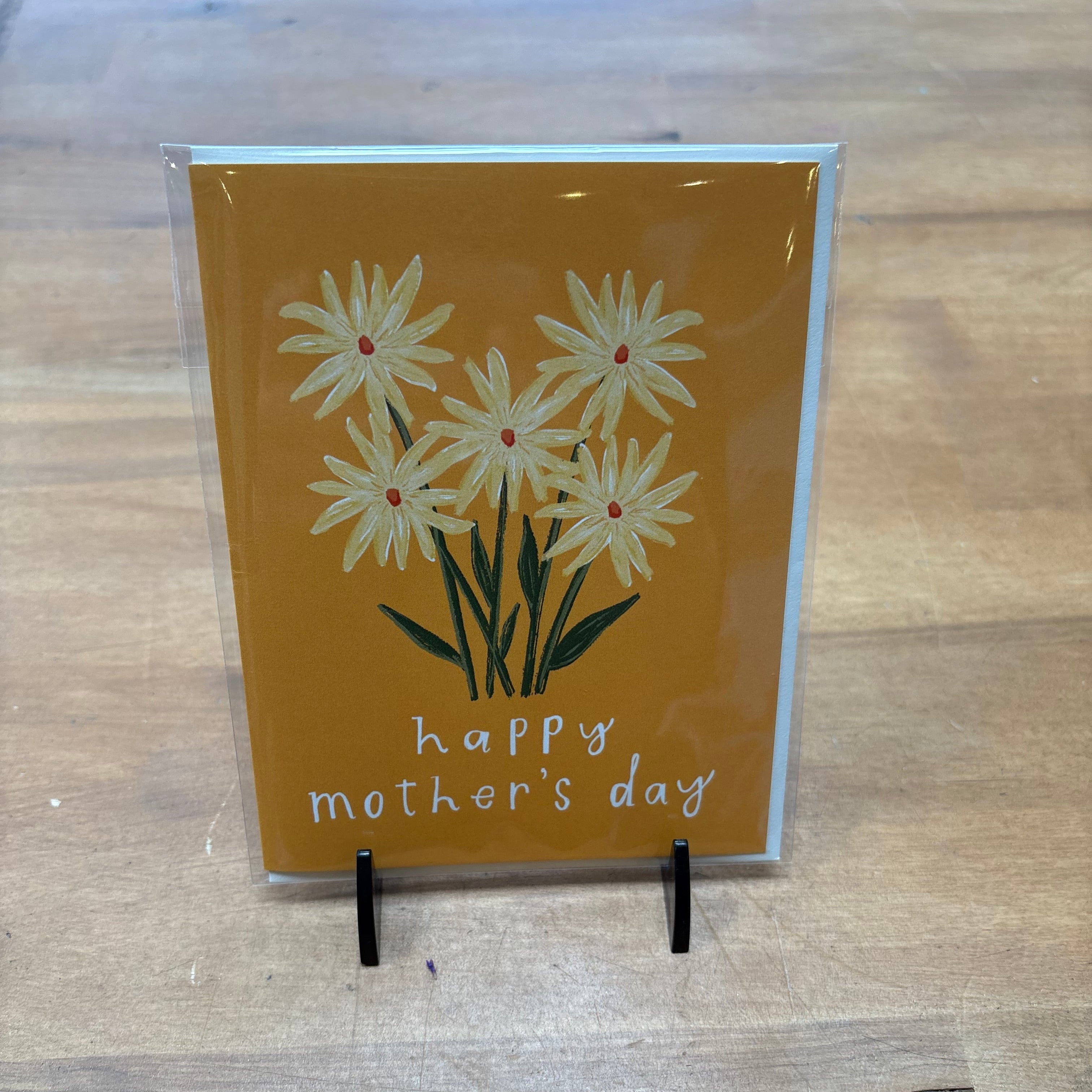 Yellow Happy Mother's Day Card