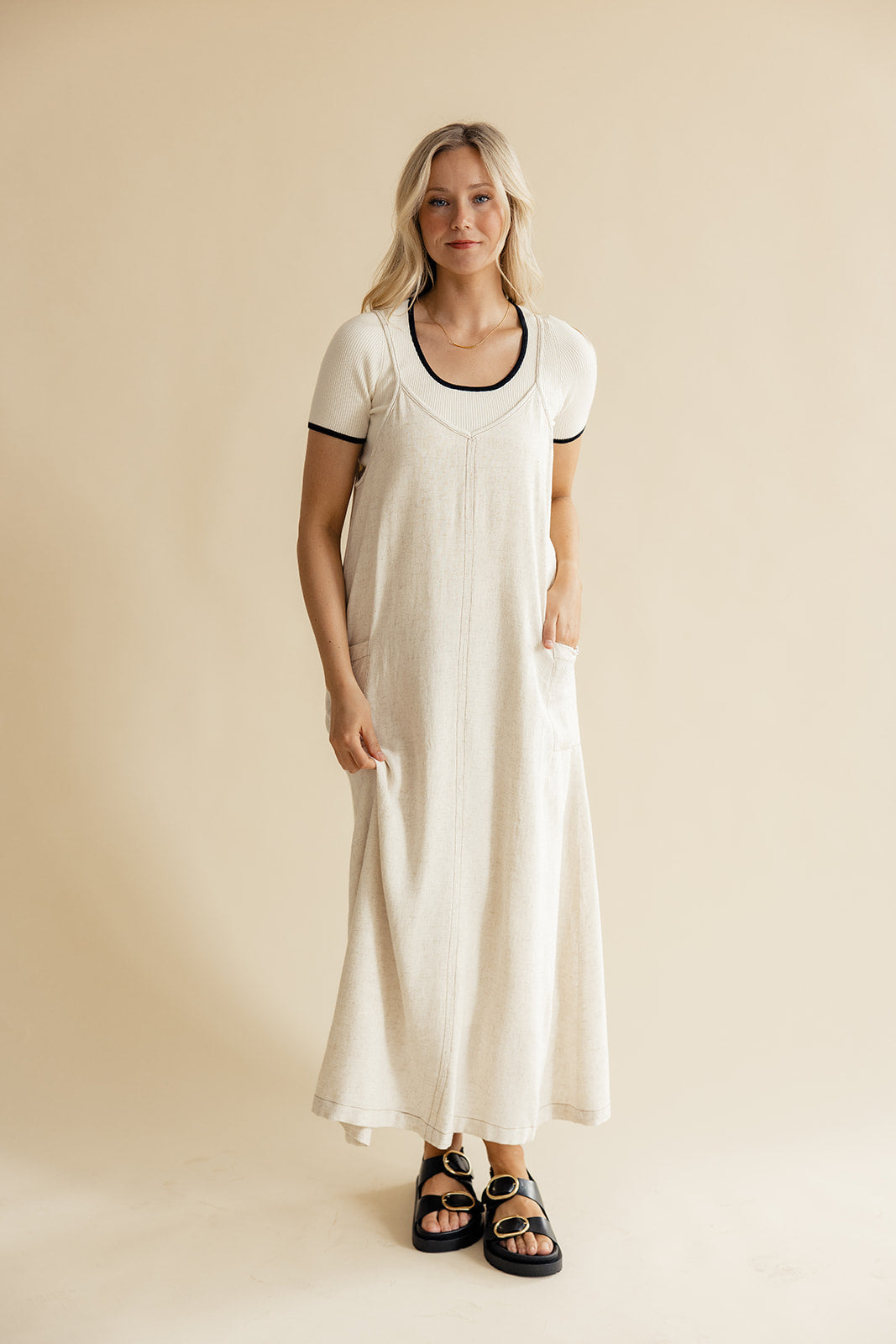Just Go With It Tank Dress