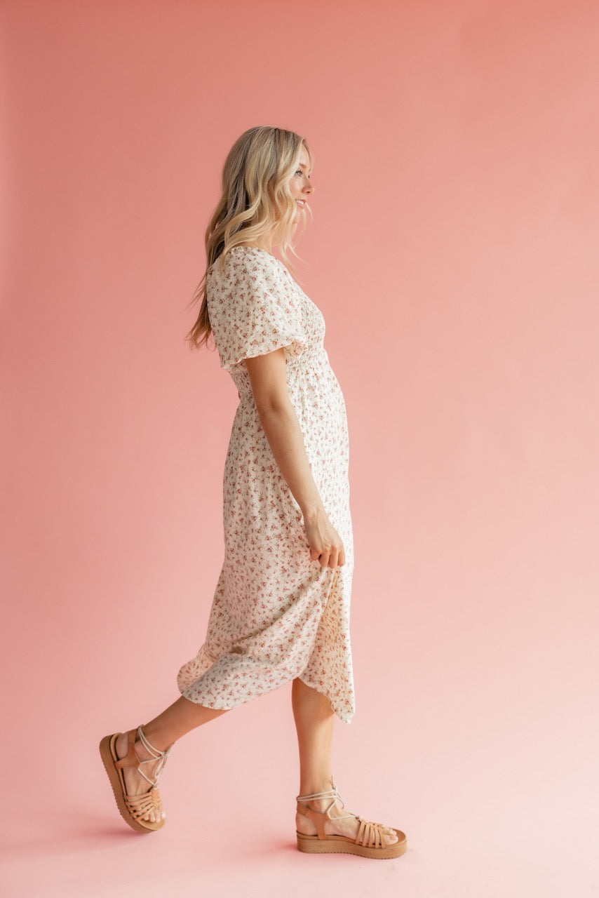 Linnea Floral Smocked Dress