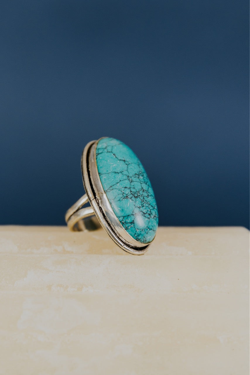 Mediterranean Oval Ring