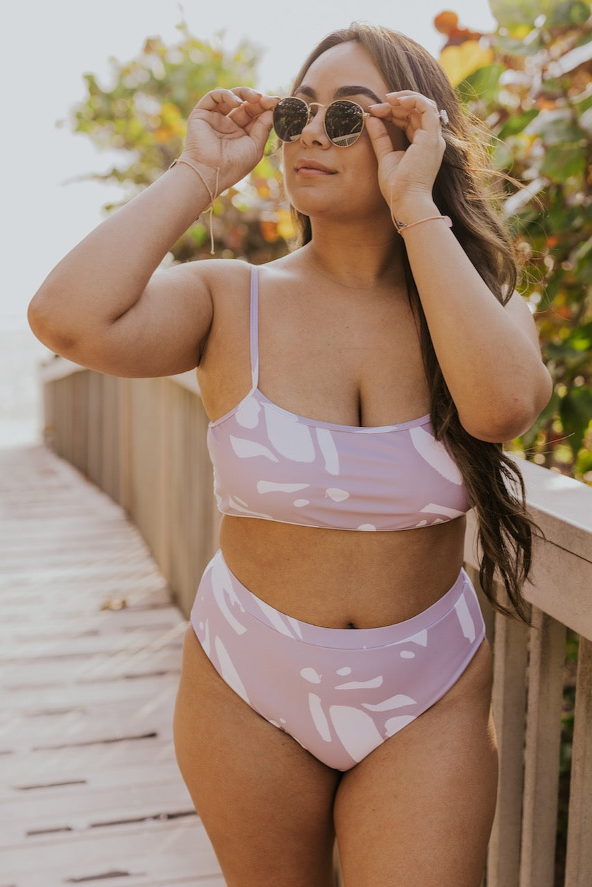 Riptide Paintbrush Swim Top
