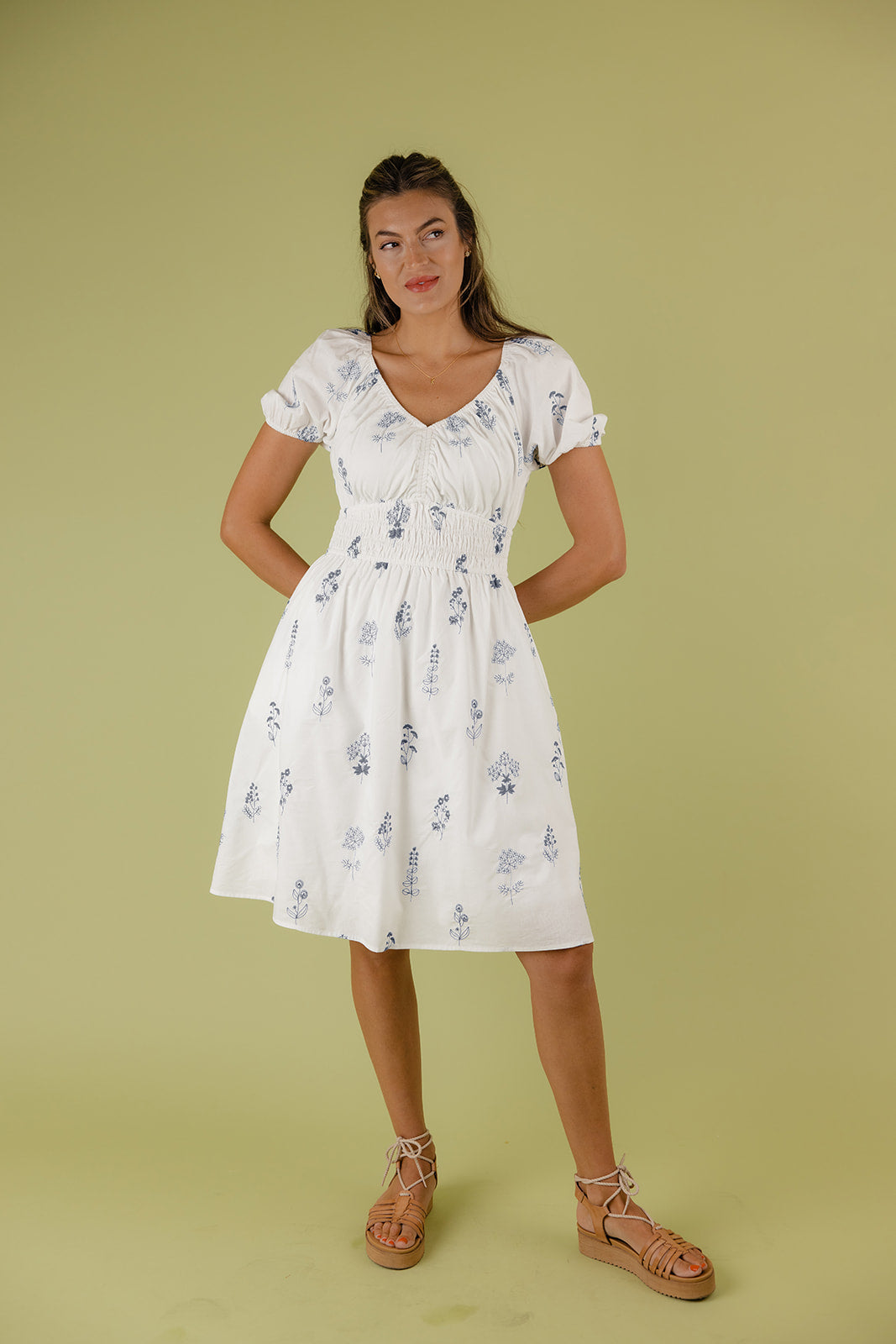 Berlin Embroidered Dress