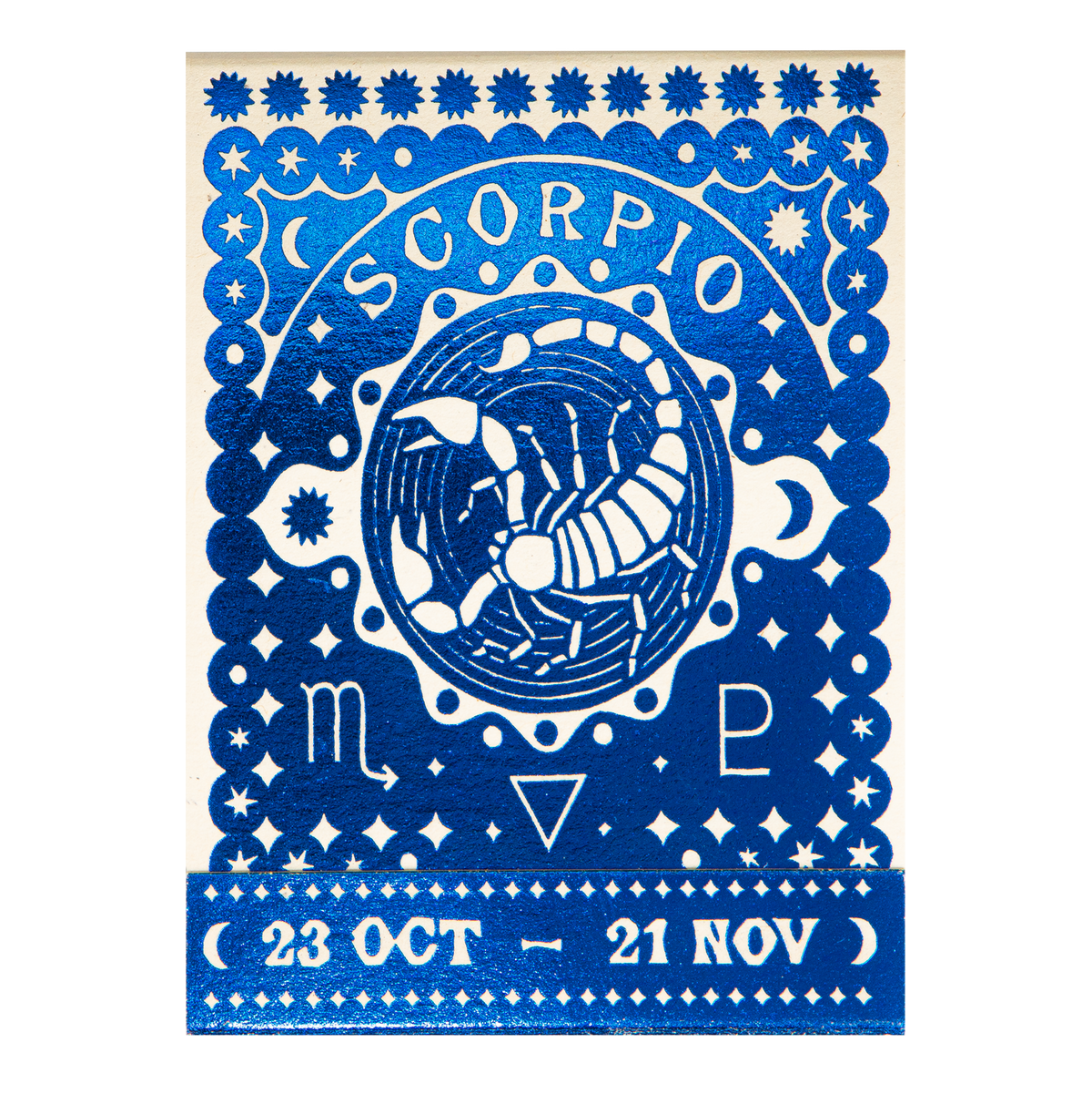 Scorpio Zodiac Matchbook