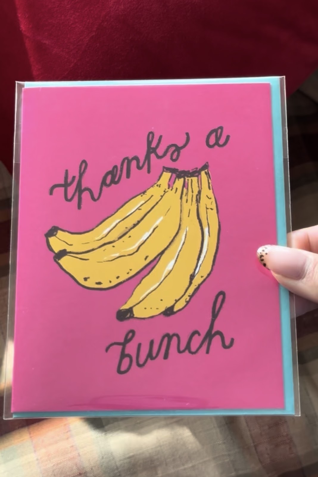 Thanks A Bunch Card