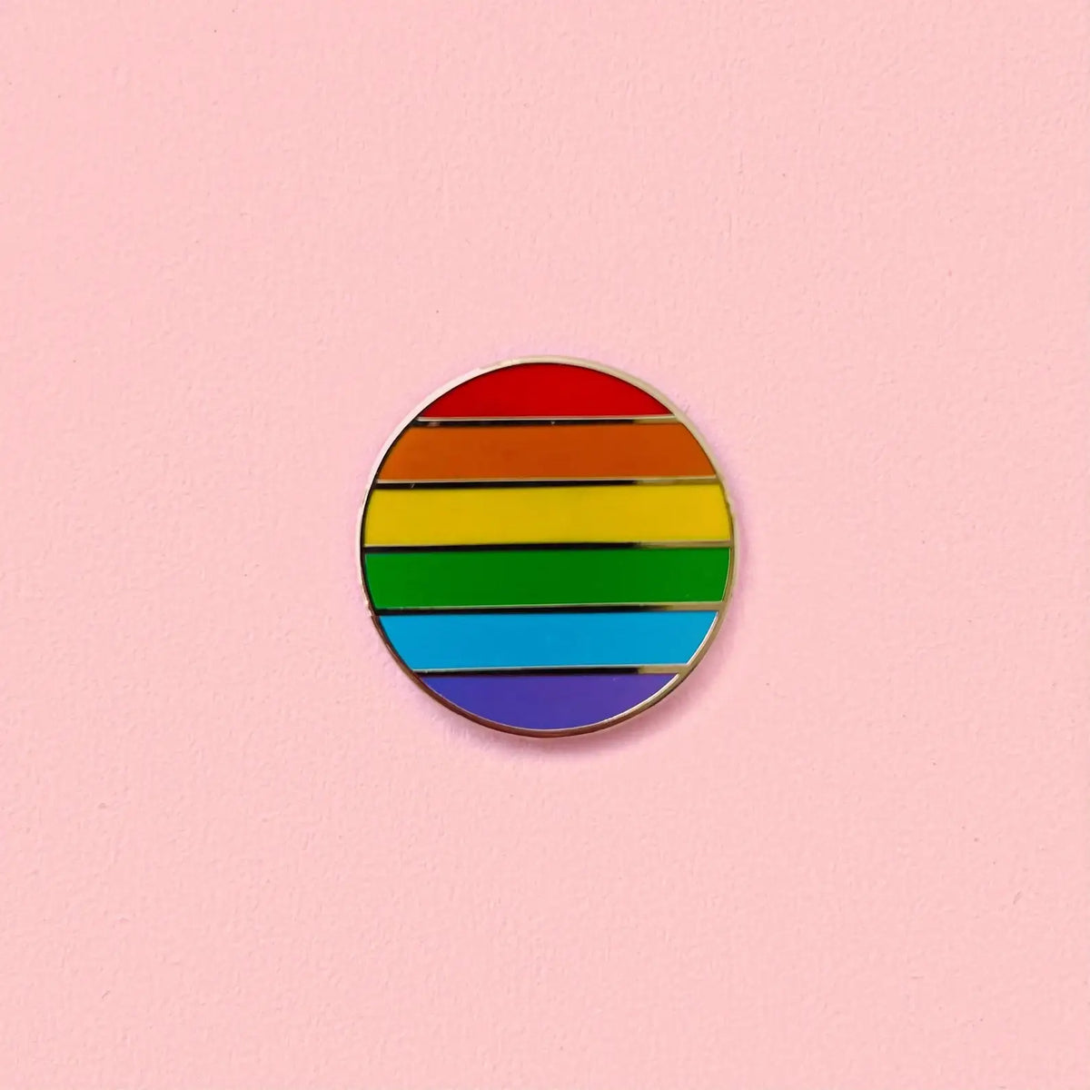 Pride Circle Enamel Pin