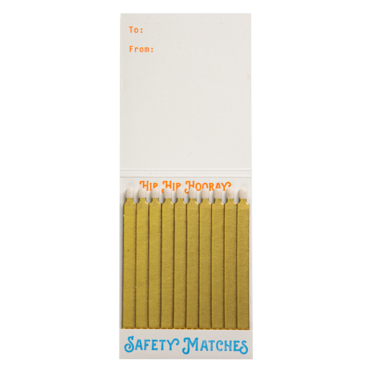 Hip Hip Hooray Matchbook