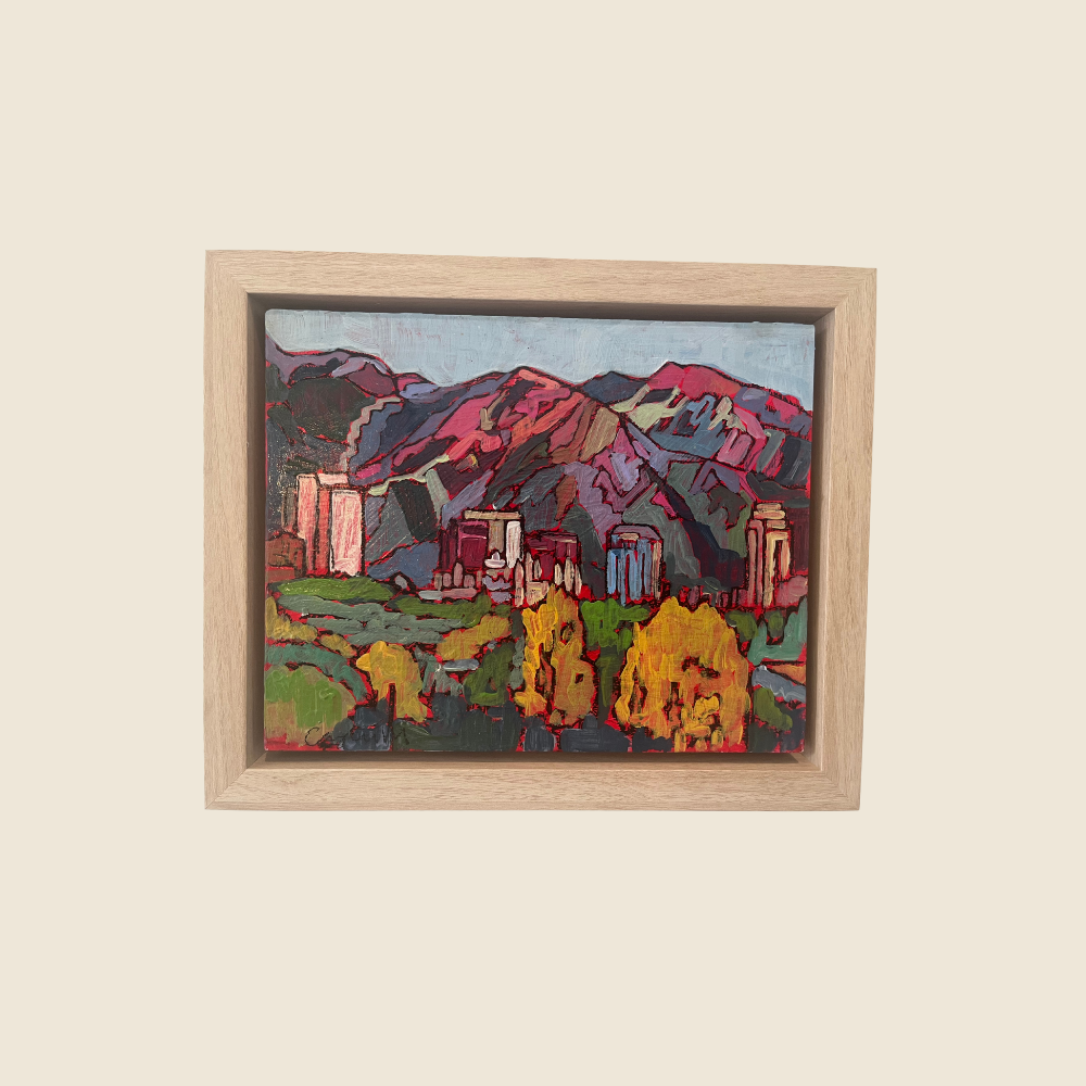 SLC View From The Seminary - Original Art - Understory