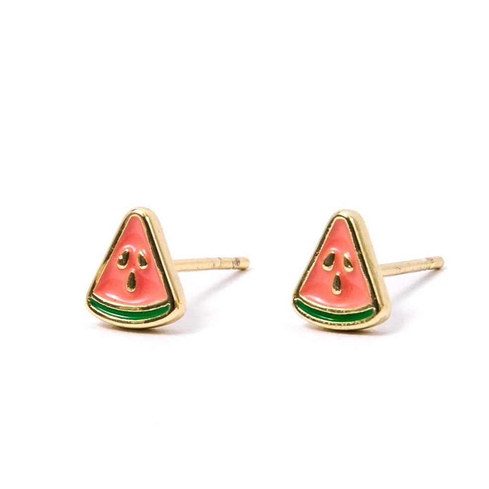 Watermelon Slice Studs