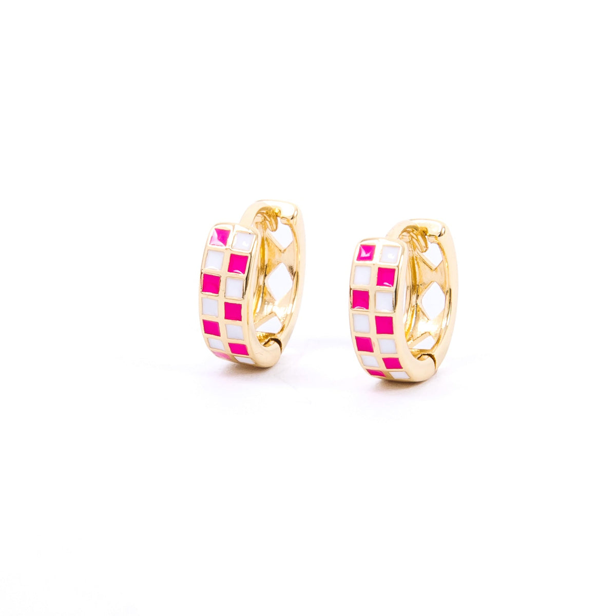 Hot Pink Checkered Huggies