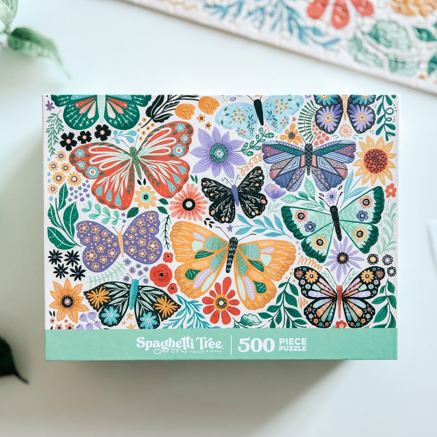 Butterfly Bouquet 500 Piece Puzzle