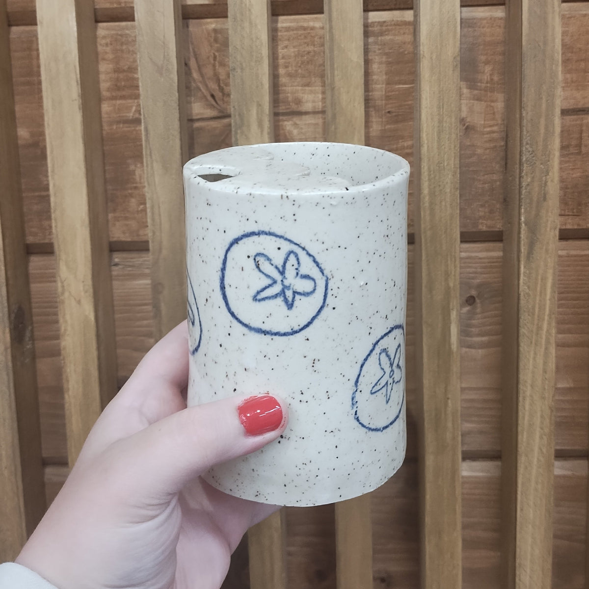 Big Travel Cup Food Doodles