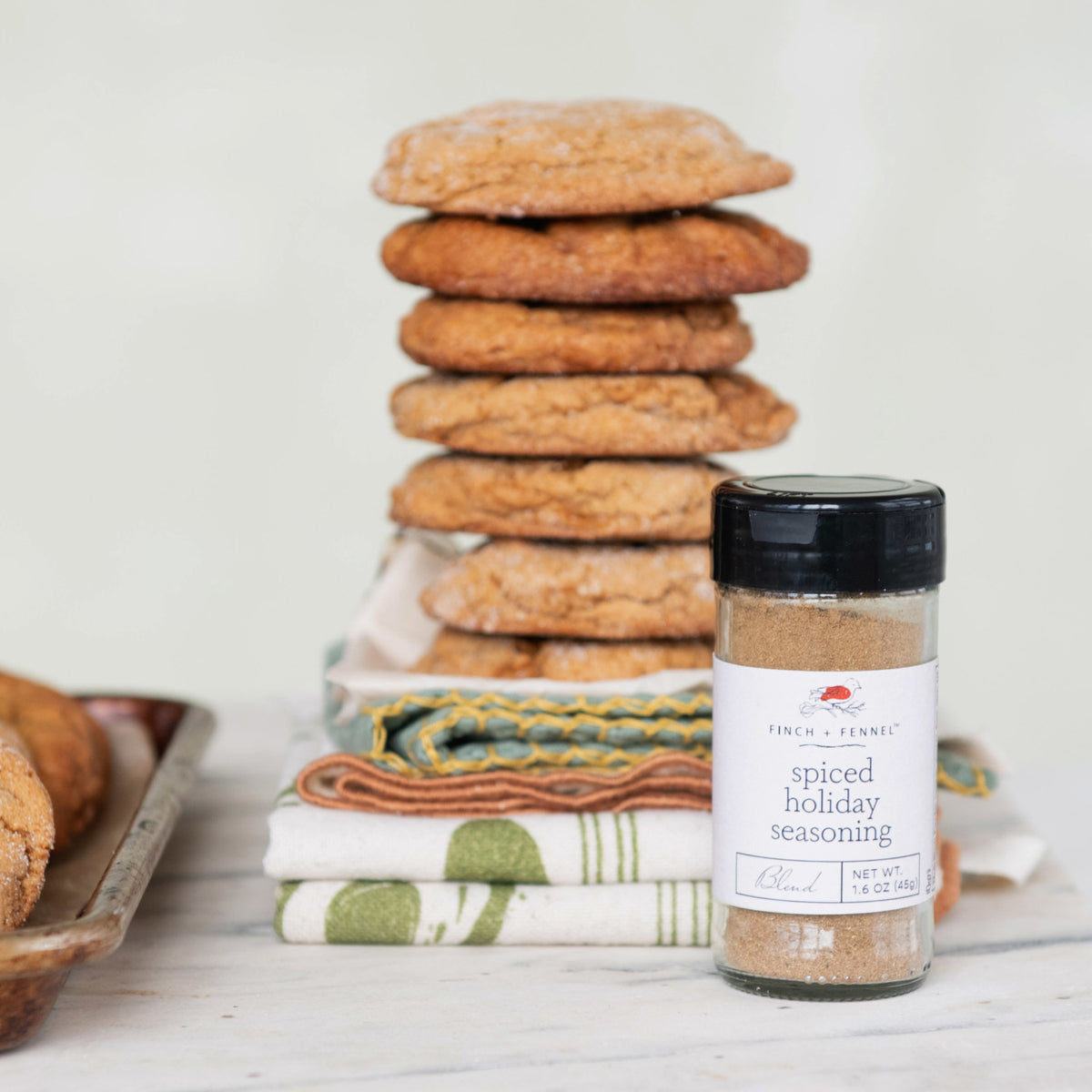 Our Spiced Holiday Seasoning Blend is the perfect way to bring the warm, inviting flavors of the holiday season to all your dishes. This aromatic mix combines classic spices to enhance roasts, stuffings, vegetable side dishes, and even baked goods. Make your holiday meals unforgettable with this festive and versatile blend.