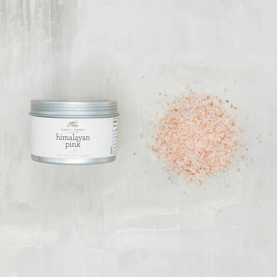 Himalayan Pink Salt is a naturally occurring, hand-mined salt harvested from deep inside the foothills of the Himalayas. Featuring trace elements of many essential minerals, this salt is prized for its natural origin and beautiful, marbled pink color.