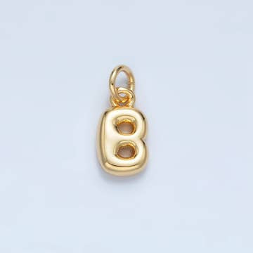 Mini Balloon Letter Charms