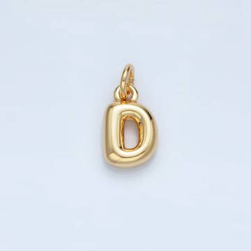Mini Balloon Letter Charms