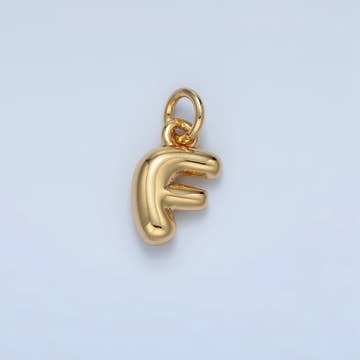 Mini Balloon Letter Charms