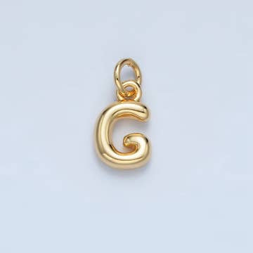 Mini Balloon Letter Charms