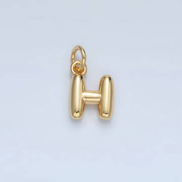Mini Balloon Letter Charms