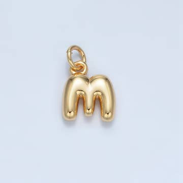 Mini Balloon Letter Charms