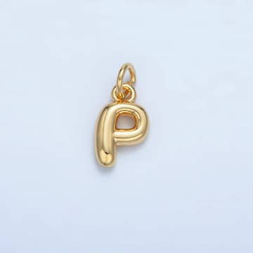 Mini Balloon Letter Charms