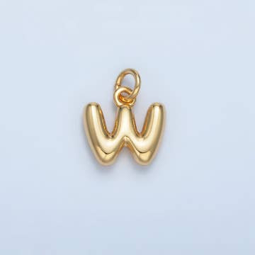 Mini Balloon Letter Charms