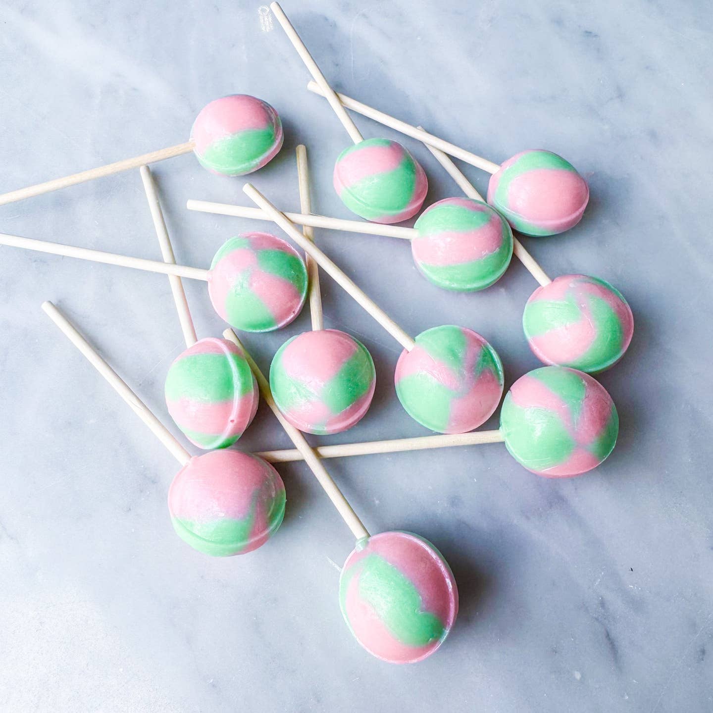 Strawberry Kiwi Large Lollipop