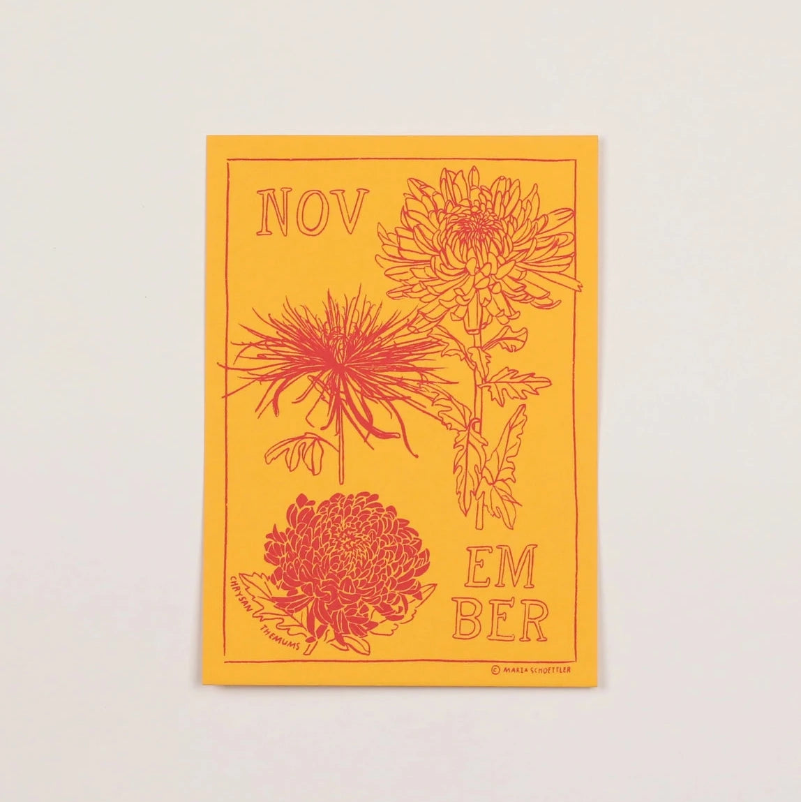 Birth Month Flower Print/Card