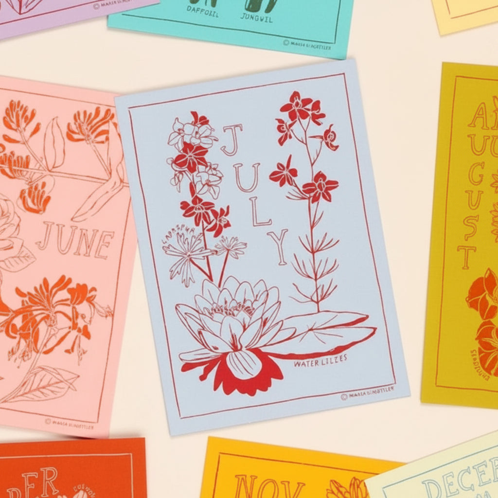 Birth Month Flower Print/Card