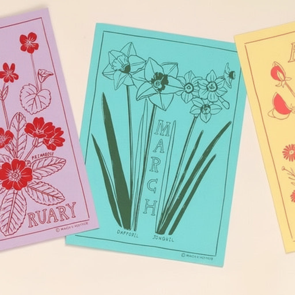 Birth Month Flower Print/Card