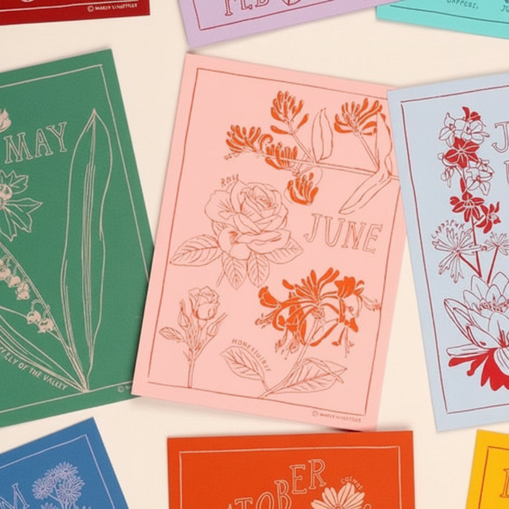 Birth Month Flower Print/Card