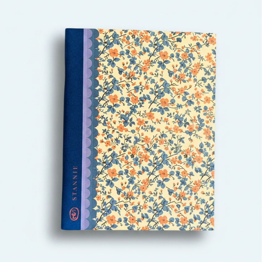 Perfectly petite companion for your musings and mid-day meanderings. These treasures measure 4.25" x 5.5" and are the perfect size for tucking into a bag or keeping on a nightstand for whenever inspiration strikes. Whether you are gifting them to a friend or keeping them for your own calm, slow moments of creativity, these notebooks are a delightful addition to any desk or shop collection.