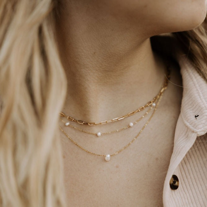 Madeline Paperclip Necklace
