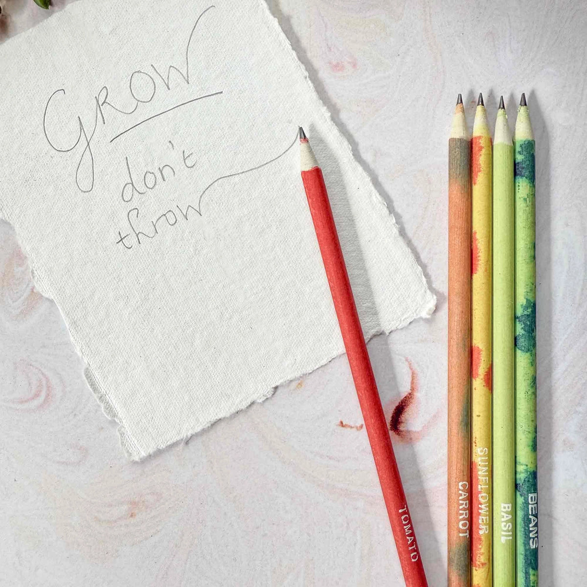 Plantable Pencils - 5 Seed Choices