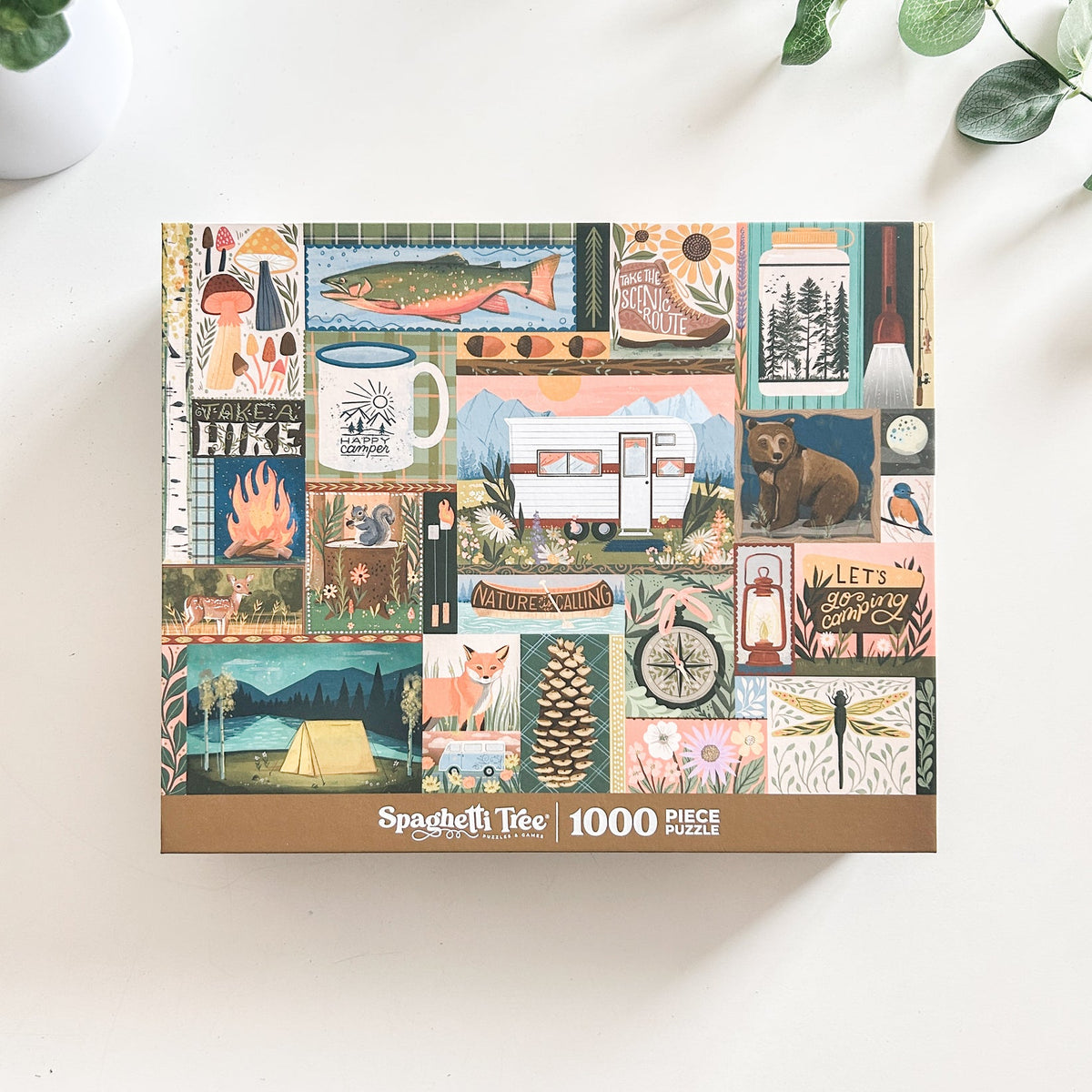 Let's Go Camping 1000 Piece Puzzle