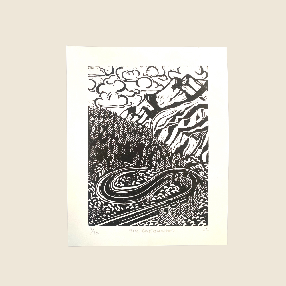 Big Cottonwood - Original Art - Between Here & There