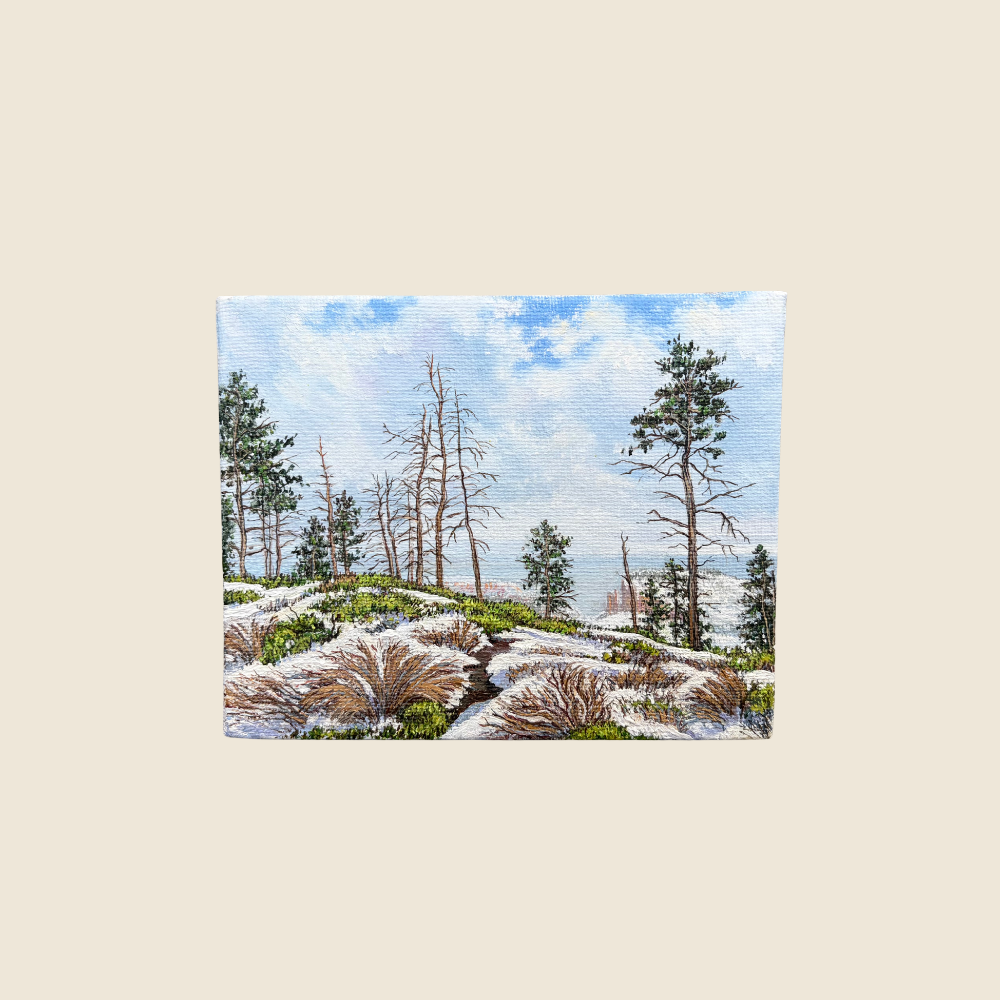 Bryce in White - Original Painting - Between Here & There